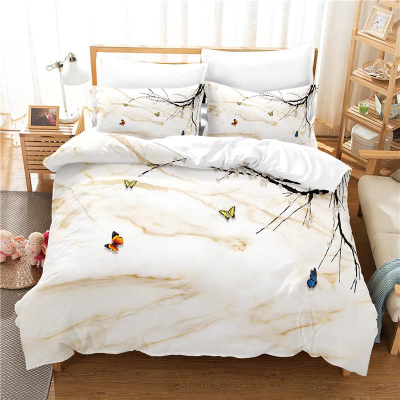 Nature Landscape Duvet Cover King/Queen Size,Chinese Ink Painting Style Bedding Set Mountain River 2/3pcs Polyester Quilt Cover