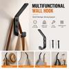 Load Bearing Utility Wall Hooks Rust Resistant Tool Hanging New Skateboard Wall Rack  Home Storage