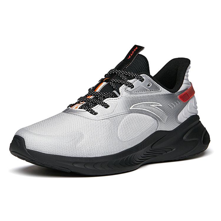 Anta Rocket 2.0 Comfortable Non-Slip Durable Lightweight Low-Top Running Shoes Men sneaker Silver 112145519-3