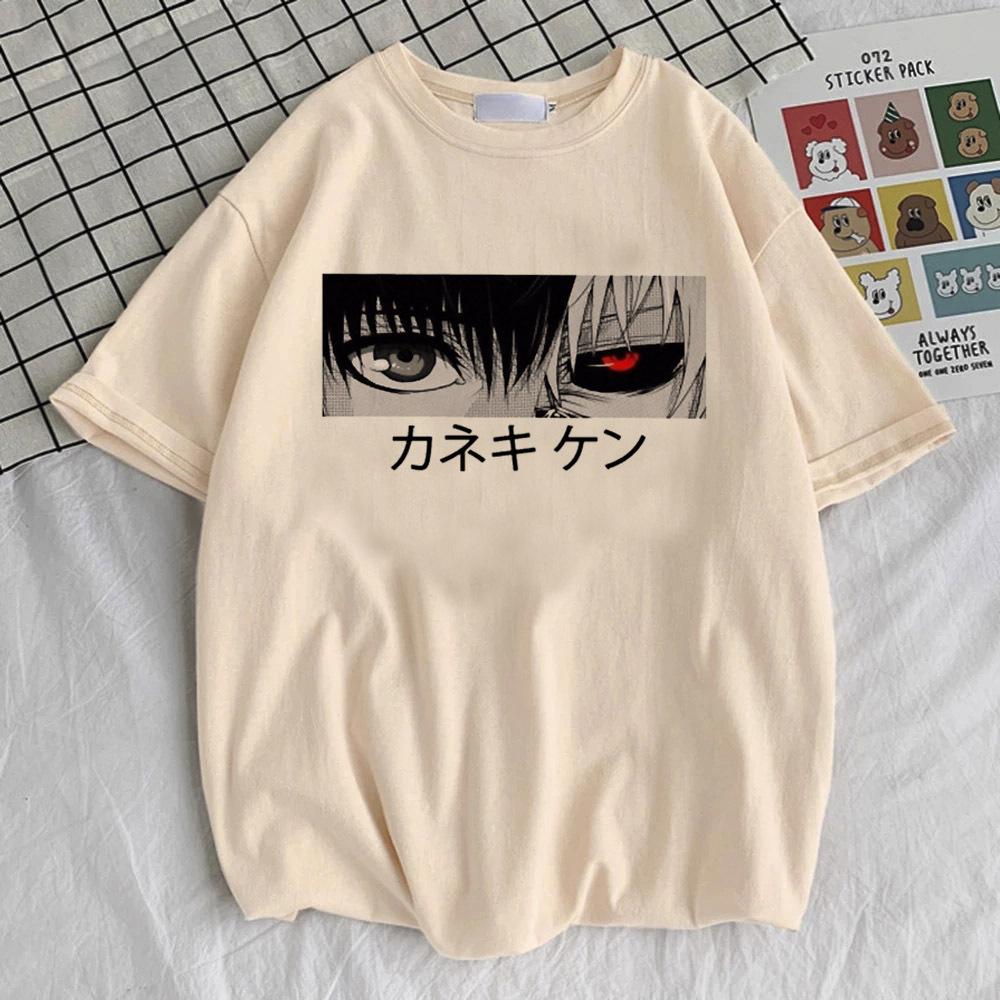 Tokyo Ghoul Kaneki Ken Suzuya Juuzou Top Tees Teen Pop Culture Anime Kawaii Y2k 2000s T Shirt Aesthetic Digital 2000s Streetwear
