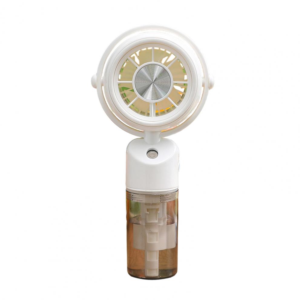 Summer Misting Handheld Fan with USB Charging Portable Mini Cooling Fan with Water SprayDesktop Fan for Outdoor Office