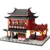 World Famous Building Block Creative City Museum Pyramid Architecture Church Villa  Tower Model DIY Bricks Toy for Kids Boy Gift