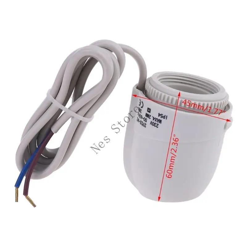 230V 2W Actuator Termoelectric Normal Deschis Inchis Pentru Incalzire In Pardoseala Man