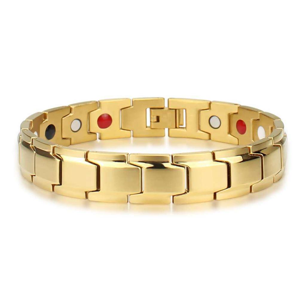 Temu Cross-Border Detachable Magnetic Module Bracelet for Couples - European and American Style
