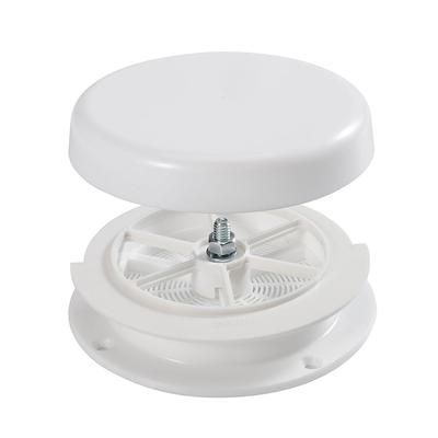 Plastic Mushroom Roof Vent Cover for Camping Trailers Fits 1 Inch To 2 3 8 Inch RV Roof Vent Tubes Enhances Airflow