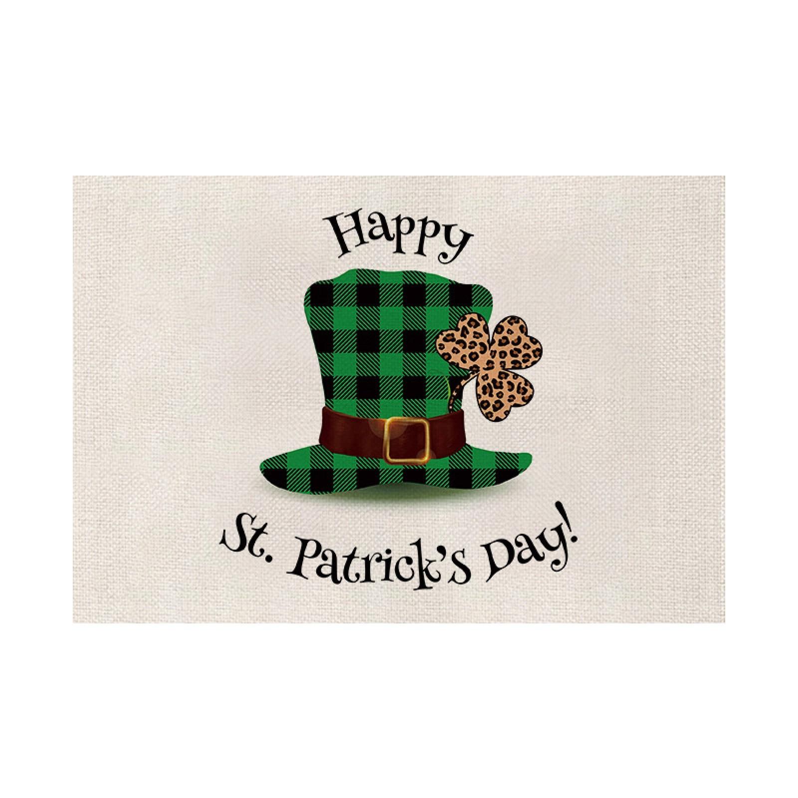 

Настольный коврик, кухонные органайзеры и средства для хранения, салфетки ко Дню Святого Патрика, клетчатые декоративные салфетки на ирландский день, изолированные скатерти One Size