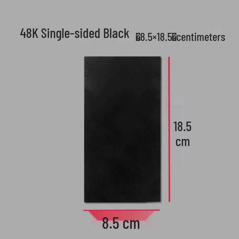 Черные Графитовые Углеродные Листы Формата А4 для Антипригарной Рукописной Трассировки и Вышивания Крестиком