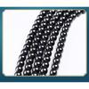 Natural 7A Black Agate Loose Beads Jewelry Accessories Bracelet Beads Work in Progress Black Agate