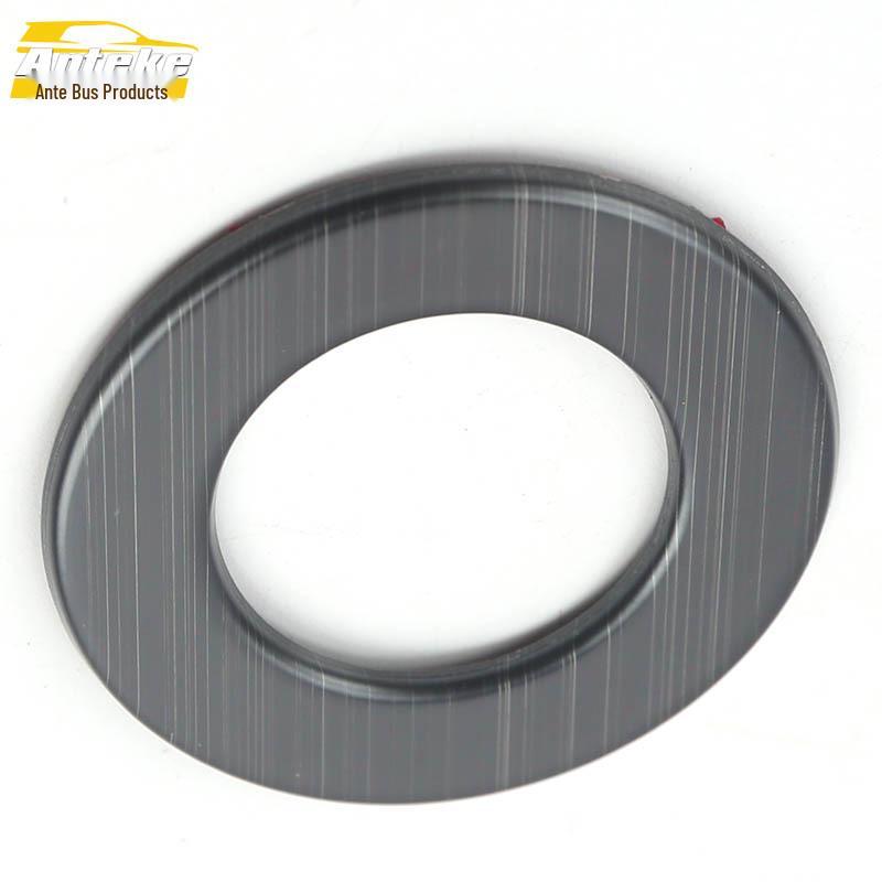 Cavalier Trunk Switch Luminous Ring & Stainless Steel Tailgate Button Decor Sticker