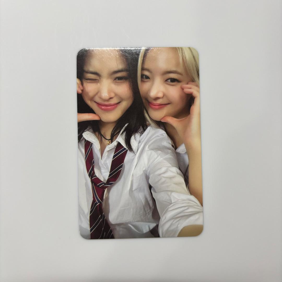 

[USED] ITZY Korean Fan Club MIDZY 3rd Generation Lia Ryujin Unit Trading Card