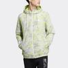 Adidas Neo Camouflage Print Casual Sports Jacket Men Jackets Yellow HC9708