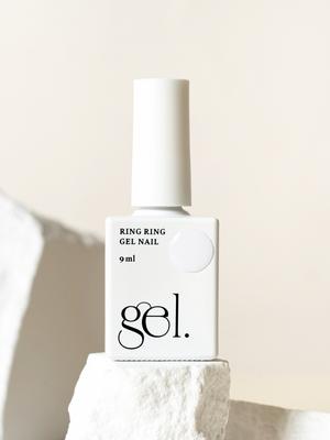 Ring Ring One-Step Gel Nail Polish, 9ml Snow White