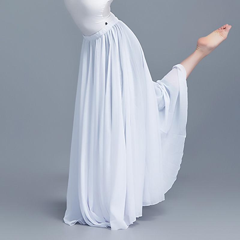 Gonna a 720 gradi per bambini per esibizioni di danza – Gonna da danza classica cinese per bambine Length 90cm for 160cm+