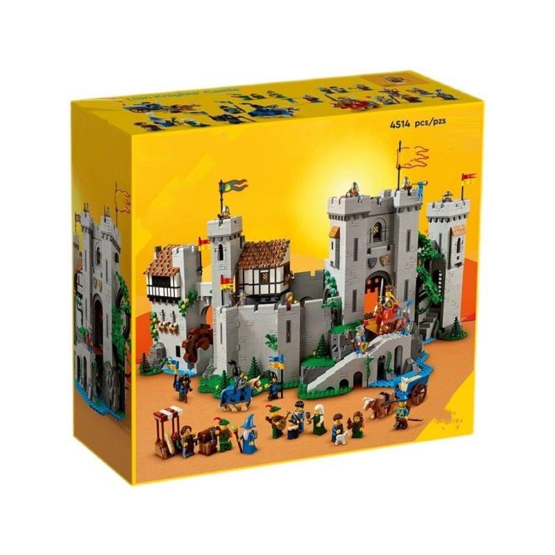 85666 Medieval Architecture Wind Lion King Lion Knight’s Castle Building Block Assembling Toy 61288