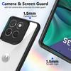 For Motorola Edge 60 Stylus Case Plating Silicone Bumper Shockproof Clear Back Cover Hard Phone Case for Motorola Edge 60 Stylus