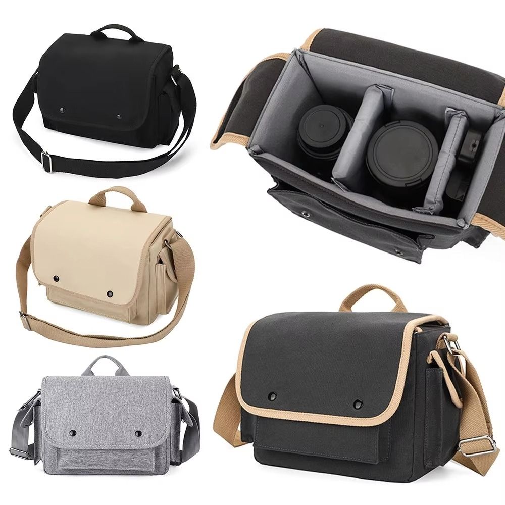 Multi-functional Digital DSLR Camera Bag Wear Resistant Camera Lens Pouch  Outdoor