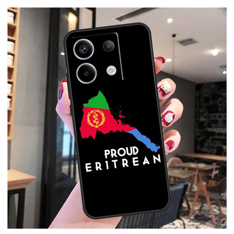 Eritrea Flag Case For Xiaomi Redmi Note 13 12 10 9 8 11 Pro 12S 11S 10S 9S Remdi 13C 9C 10C 12C Cover