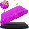 Gel Seat Cushion for Long Sitting Large and Thick,Soft and Breathable, Gel Cushion for Wheelchair, Gel Chair Cushion for Hip Pa