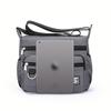 Multi-pocket Crossbody Shoulder Bag, Casual Travel Office Messenger Bag, Durable, Multiple Compartments