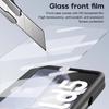 Luxury Leather with Holder Z Fold5 Hinge Protector Case for Samsung Galaxy Z Fold 5 4 5G Case with Glass Screen Protector Cover