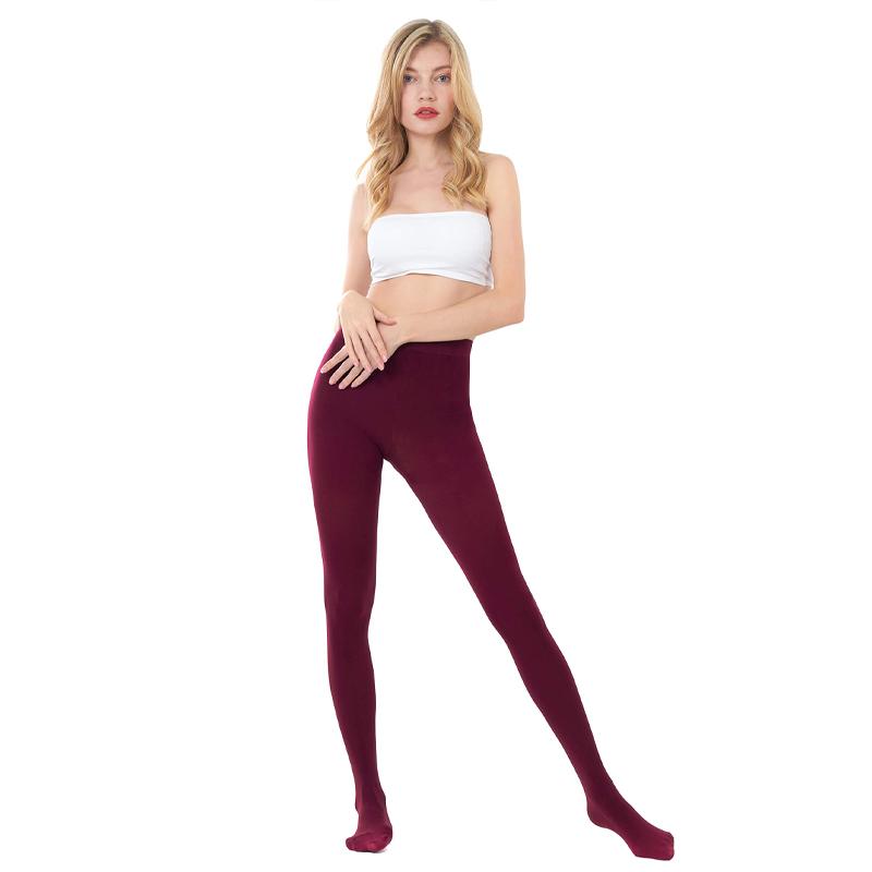 Plus Size Women Sexy Long Stockings Candy Color Velvet Pantyhose Spring Summer Autumn Large Elastic Tights School Girl Lingerie