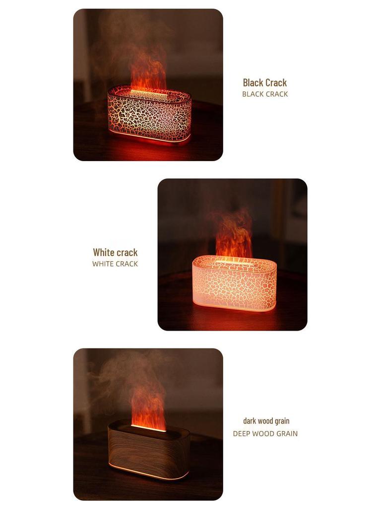 Multicolor Flame Aroma Diffuser with Automatic Spray & Ambient Light