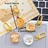 Cute Fun Simulation Food Toys Breakfast Plates Key Pendants Girlish Hearts Backpacks Accessories Couple's Best Friend Gifts