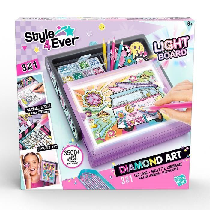 Canal Toys - Style For Ever - Diamant'Art Lysende Koffert - OFG 300