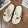 Fashion Lightweight EVA Thick Soled Women's Shoe Summer New Soft Soled Anti Slip Beach Shoes Fashion Women Sandals Comfor Simple Slipper