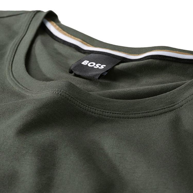 Hugo Boss Logo-embroidered Cotton T-shirt 50469605-343