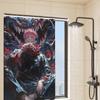 Satoru Gojo Jujutsu Kaisen 1pc Pattern Shower Curtain Plus Hooks Waterproof Machine Washable Polyester Fabric Abstract