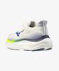 Mizuno Wave Sky 9 Superwide - Snow White:Surf the Web:Lightning Yellow [J1GC251151]