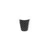 For 2015-Up Chrysler 300  Carbon Fiber Interior Steering Wheel Lower Cover Trim