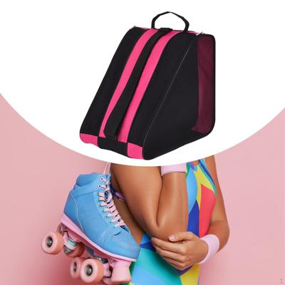 Roller Skate Bag Ice Skating for Kids Breathable Mesh Shoes Storage with Adjustable