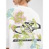 HACR Sports Harshandcruel New Chinese Style Florals Embroider Chinese Style Short Sleeve T-shirt Couple Country Trendy
