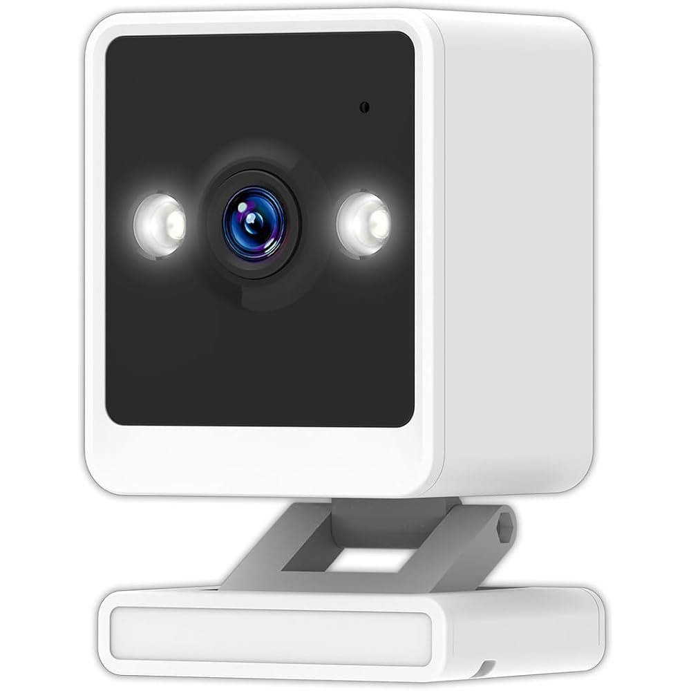Kashimura Smart Camera 4MP/AI/High Brightness 4MP Human Recognition AI Motion Detection Built-in Microphone & Speaker High Brightness LED Compatible w