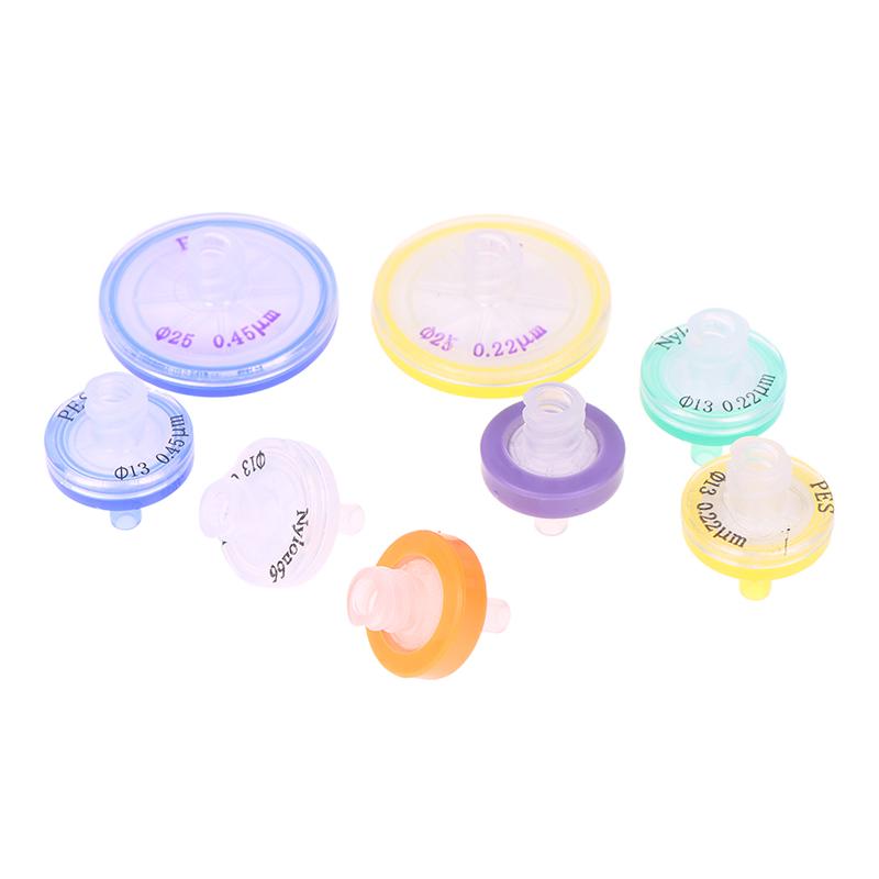 1Pc Lab 0.22Um/0.45Um Sterile Millipore Syringe Filter Nylon/Pes/ Ptfe Sterile Needle-Type Membrane Filter Laboratory Equipment