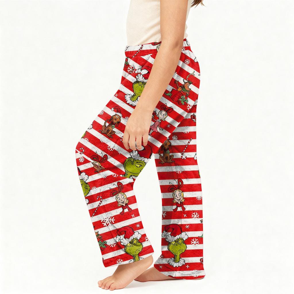 Children's Pyjamas Bottoms Printed Soft Comfortable Pyjama Children's Winter Pants