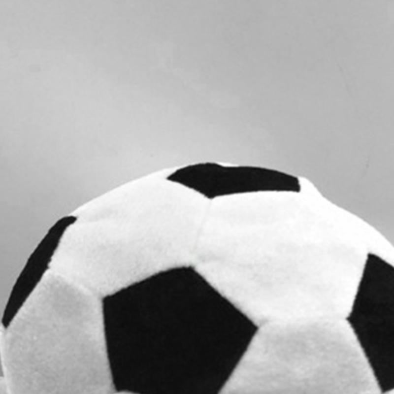 Halloween Soccer Bucket Hat Headgear Plush Head Cover for Masquerades Halloween Plush Cartoon Hat Headgear