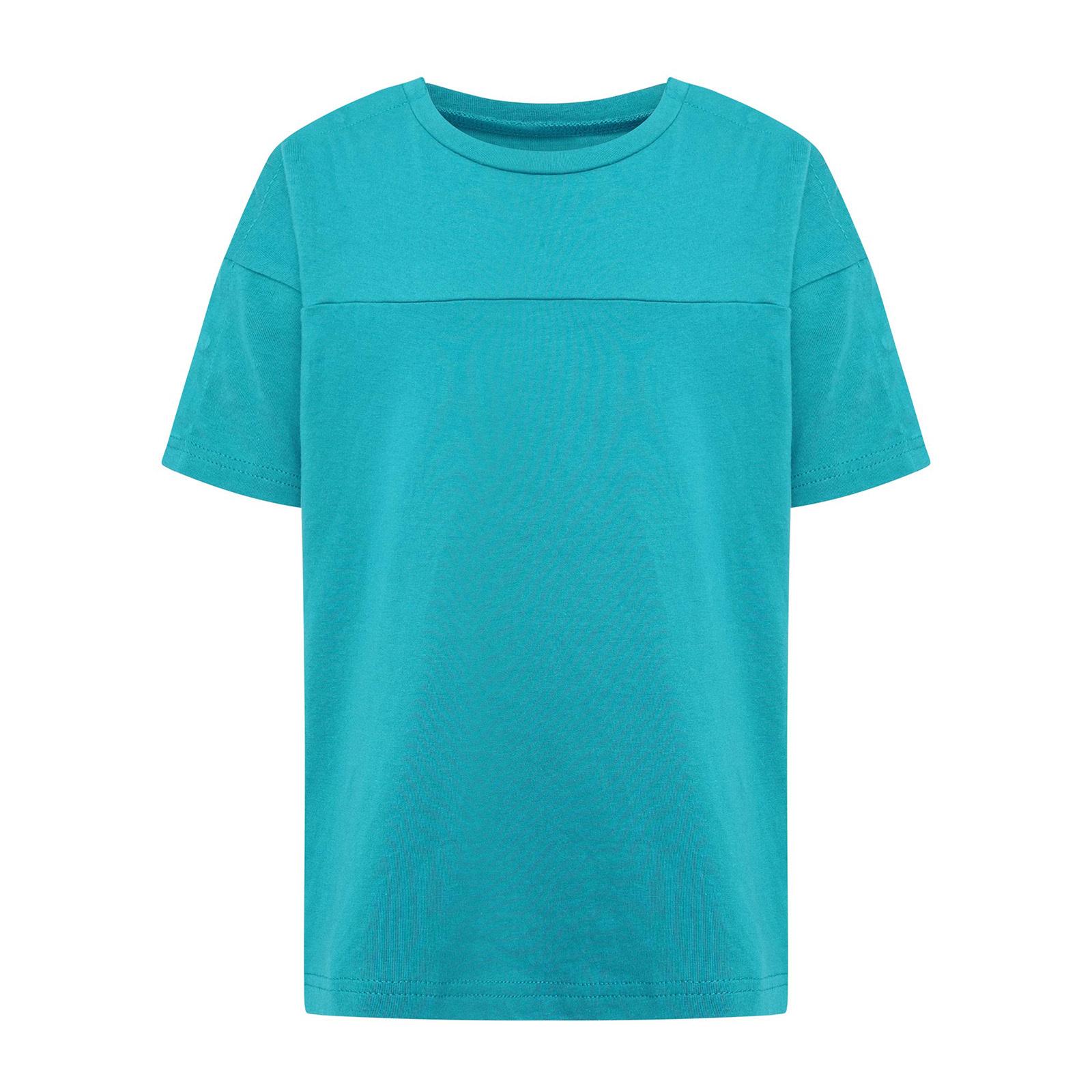 

Unisex Kids Special Needs Adaptive Clothing Fracture Postoperative Tear Away Press Buttons Top Round Neck Short Sleeve T-Shirt 7-8 Years зелений