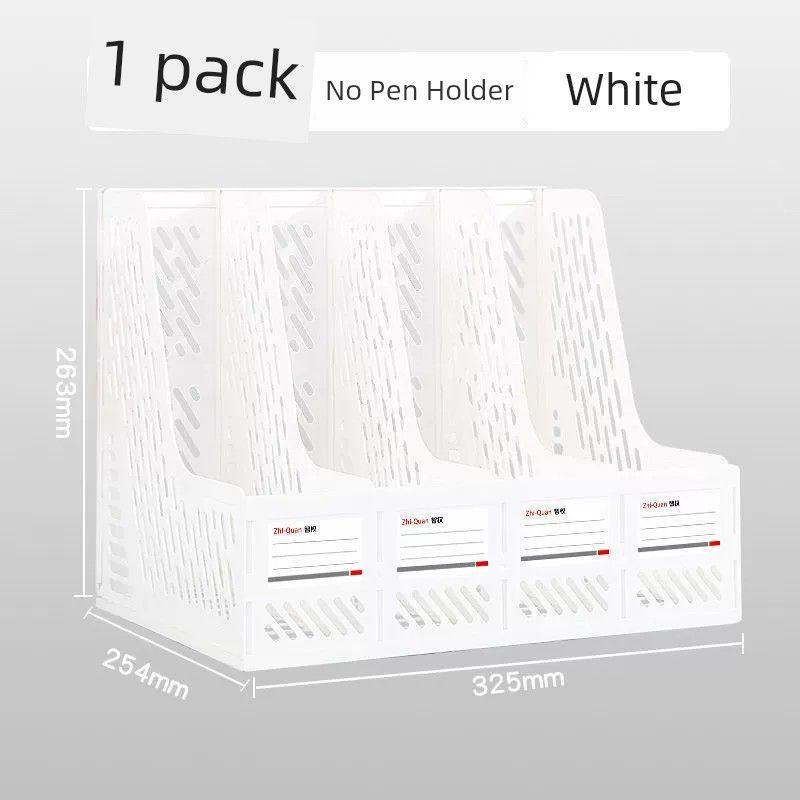 File Rack File Storage Box Storage Rack File Column File Box Office Desk Supplies File Shelf File Tray Desk Folder Surface Book Stand Book Stand File