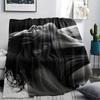 1PC THE WALKING DEAD Print Flannel Blanket, High quality Comfortable for All Seasons, Home Decor, Warmth and Comfort, Perfect for Christmas Gifts215