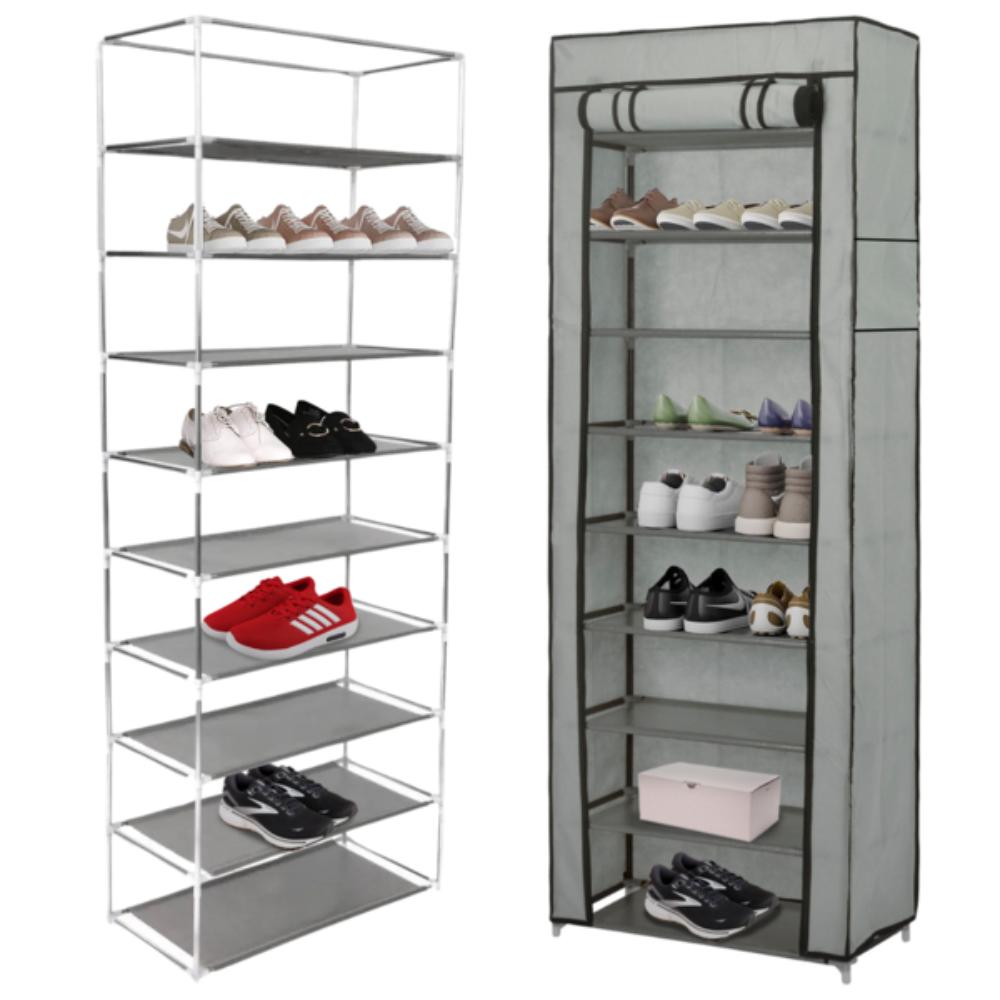 Wardrobe, shelf, shoe cabinet, foldable, fabric, textile, organizer, 160 cm