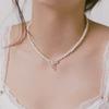 Nuavo Ribbon Tie Pearls