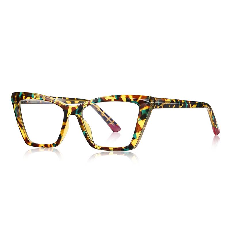 Blue Light Blocking Student Cat Eye Nearsighted Glasses For Women  Myopes Lunettes Female Prescription 0 -0.5 -0.75 To -6.0