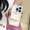 Koreanischer Niedlicher 3D Buch Make-up Spiegel Für Magsafe Griptok Halter Handy Fingerring Ständer Unterstützung Für iPhone 16 Mädchen Halterung