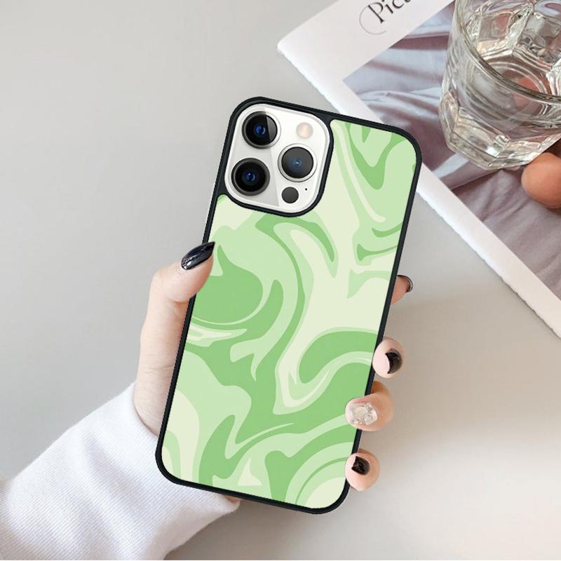 Retro Liquid Swirl Abstract Phone Case Cover For iPhone 17 Air 16 15 14 plus 12 13 pro max coque Shell Fundas