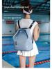 Women's Wet/Dry Swim Bag with Shoe Compartment - Fitness, Yoga, and Casual Backpack