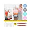 Folding Hanger, Underwear Underwear Drying Storage Rack  Layer Underwear Bra Hook, Multi-Layer Thick Seamless Halter Vest Storage Rack