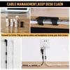 Self Adhesive Wire Organizer Fixing Clip Network Cable Storage and Organization Data Cable Fixing Buckle